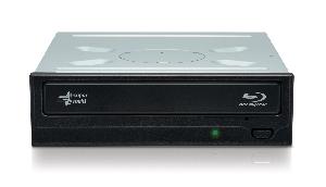HLDS Hitachi-LG Super Multi Blu-ray Writer - Black - Tray - Desktop - Blu-Ray RW - Serial ATA - 60000 h